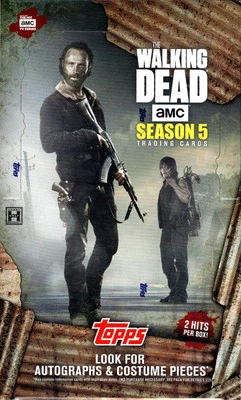 2016 TOPPS THE WALKING DEAD SEASON 5 TRADING CARD HOBBY BOX FACTORY SEALED NEW