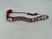 SWAROVSKI ALL AROUND CHOKER CRY RED 5377531 NEW