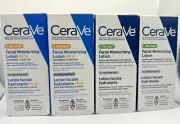 NEW! 4X! CeraVe AM/PM 3oz Facial Moisturizing Lotion w/Sunscreen Exp .01/25