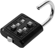SAFIGLE Luggage Locks Coded Combination Lock Durable Design for Gym Backpack and Travel Security Easy to Custom Code Strong Zinc Alloy Construction