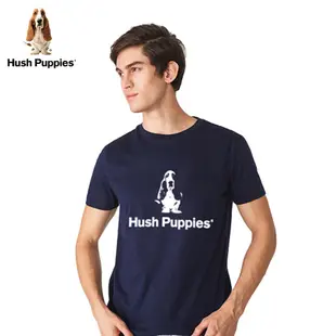 現貨 Hush Puppies LOGO印花休閒圓領短袖T恤