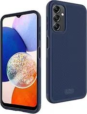 [TUDIA] Slim Grip Designed for Samsung Galaxy A14 5G Case (2023), [LINNGrip] Shockproof Lightweight Non-Slip Soft TPU Ultra Slim Protection for Galaxy A14 5G Phone Case (Indigo Blue)