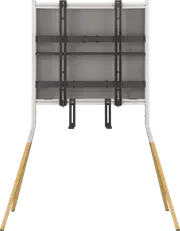 One For All Falcon TV stand - Oak/Silver