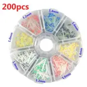 200 Pcs Dental Fiber Post Glass Quartz Teeth Restorative For Core Crown Build-Up