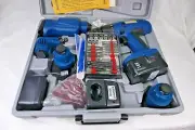 DockShop 5 Tools 18v, Battery, Drill, Grinder, Reciprocating Saw, Sander, Chisel