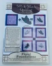 Floral Foundations Anita Goodesign Embroidery Machine Design CD NEW