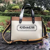 在飛比找蝦皮購物優惠-蔻馳 Coach 包 89488 Field Tote 30