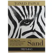 Fabriano A4 Toned Pastel Pad 120GSM 50 Sheets Sand