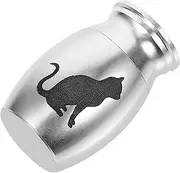 Miniature Pet Cremation Urn for Cat Dog Ashes Delicate Keepsake Container for Memorializing Beloved Pets Lightweight Easy to Seal Urn for Ashes