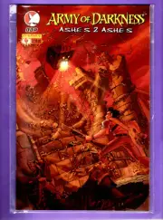 DYNAMITE COMICS - ARMY OF DARKNESS ASHES 2 ASHES #4C NICK BRADSHAW COVER 2004