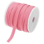1/4 Inch Double Fold Bias Tape Cotton Bias Tape(Bright Red 25 Yards)