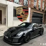 🛻 模型車 1:32  PORSCHE 911GT2車模型 保時捷模型 跑車模型 合金車模 汽車模型 玩具模型 合金玩具