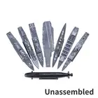 4D Aircraft Carrier Cruiser Frigate Submarine Battleship Model Unassembled Gift