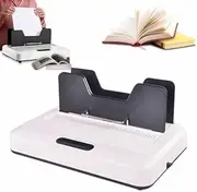 Thermal Binding Machine, Book Magazine Binder with Cooling Slot, 3 Levels Time Setting, A3/A4/A5/A6 Thermal Cinch Binding Machine, Fast Binding for Photo Documents, Reports