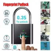 Fingerprint Lock Keyless Waterproof Anti-Theft Smart Lock Fingerprint Padlock...