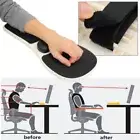 Home Office Computer Arm Rest Chair Armrest Mouse Mat Pad Wrist Support LJ N.DS