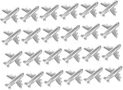 HOODANCOS 24Pcs Airplane Shaped Pushpins Metal Thumb Tacks for Bulletin Boards Photos Maps Notes Creative Decorative Tacks for Home Office School Use