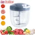 Cutter Blender Manual Garlic Onion Chopper Meat Mincer Fruit Vegetable Shredder