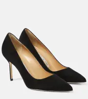 [Manolo Blahnik] Manolo Blahnik BB 90 suede pumps AU 8 black