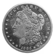 1883 Antique Old Morgan Liberty Commemorative One-dollar Coins Collectibles