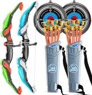TEMI Kids Archery Bow and Arrow Set Toy Set Age 3+
