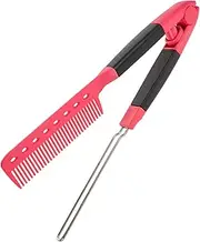 CALLARON Hair Styling Tool Comb Shaped Hair Straightener for Home Salon Use Multifunctional Hairbrush for Easy Styling Smoothing for Travel Outdoor Activities