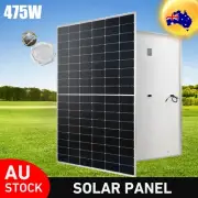 475W Mono Solar Panel Fixed Portable Home Caravan Camping Battery Charging Power