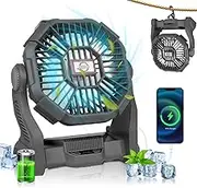 qqiudaye Portable USB Charging Fan, Mini Handheld Style, Travel Camping Hiking Fan