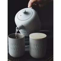 在飛比找ETMall東森購物網優惠-思醒索引咖啡杯碟日式和風陶瓷