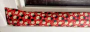 Door Draft Stopper, Cedar Filled, Window Draft Stopper, Christmas, Snowmen