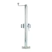 27" Easylift Heavy Duty Single Clamp Jockey Stand with Zinc Finish - JSSC27HDEL