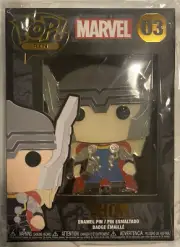 Funko Pop! 4” Large Pin X Marvel - Thor #03
