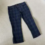 COMME des GARCONS Trico check pattern pants