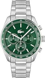 [Lacoste] Men's Boston 2011346 Quartz Watch, Green, 42 mm Case Diameter