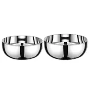Dinner Buffet Server Basin,Stainless Steel Basin, Kitchen Mixing Bowl for