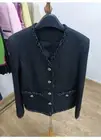 Spring Tweed Jacket Women's New Suit Slim Fit Top Vest Pants Fashion OL Suit Set