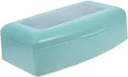 HONMEET Nail Tool Cleaning Case Box for Manicure Tools Portable Plastic Organizer Nail Clipper Tray