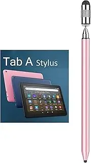 3-in-1 Stylus Pen for Samsung Galaxy Tab A9+ Plus/A9/A8/A8 Plus/A7/A7 Lite, High Sensitivity & Precision Capacitive Pencil for iPad Pro/iPhone/Fire/Surface Tables All Touch Devices (3 in 1 Rosegold)