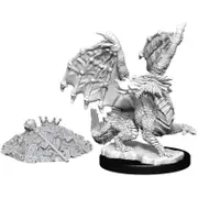 Wizkids Unpainted Miniatures - Nolzur's - Red Dragon Wyrmling