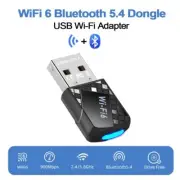 AX900 USB WiFi 6 Bluetooth 5.4 Adapter 2in1 Dongle Dual Band 2.4G&5GHz Network