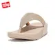 【FitFlop】LULU GLITZ TOE-POST SANDALS金屬亮粉造型夾腳涼鞋-女(金箔色)