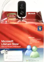 MICROSOFT ULTRA THIN MOBILE DESIGN LIFE HD CAM FOR WINDOWS 5X ZOOM / 2.0 MEGA