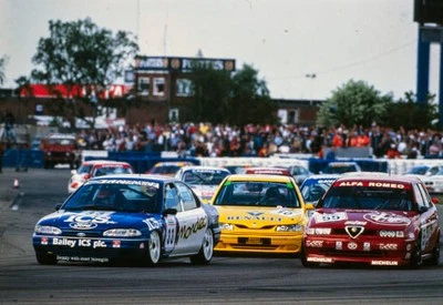 Andy Rouse Team Mondeo Ford Mondeo Ghia battles with Gabriele Tarq- Old Photo