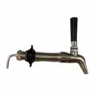 Beer Tap Stainless Steel Long Shank 100mm barbed tail Keg Tap home brew