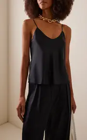 [Éterne] Mila Stretch-Silk Satin Top