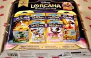 NEW Disney LORCANA TCG Into The Inklands Bundle Box Includes Bonus Promo Card