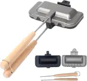 Breakfast Sandwich Maker - Double Sided Baking Pan Frying Maker | Detachable Hot