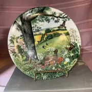 The MEADOWS AND WHEATFIELDS Collectors Plate Wedgwood / Certificate & Box