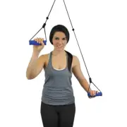 Blue Jay Overdoor Shoulder Pulley Exerciser, Portable Dual Pulley System