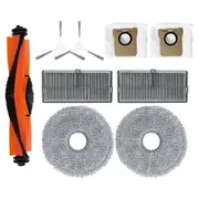 For M30S Robot Vacuum Cleaner Main Side Brush Hepa Filter Mop Cloth Dust Bags Replacement Parts